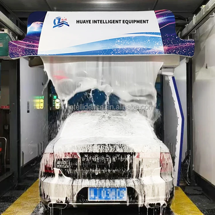 Automatic High Pressure Touchless Automatic Car Washing Machine Automatic With Drying System Function