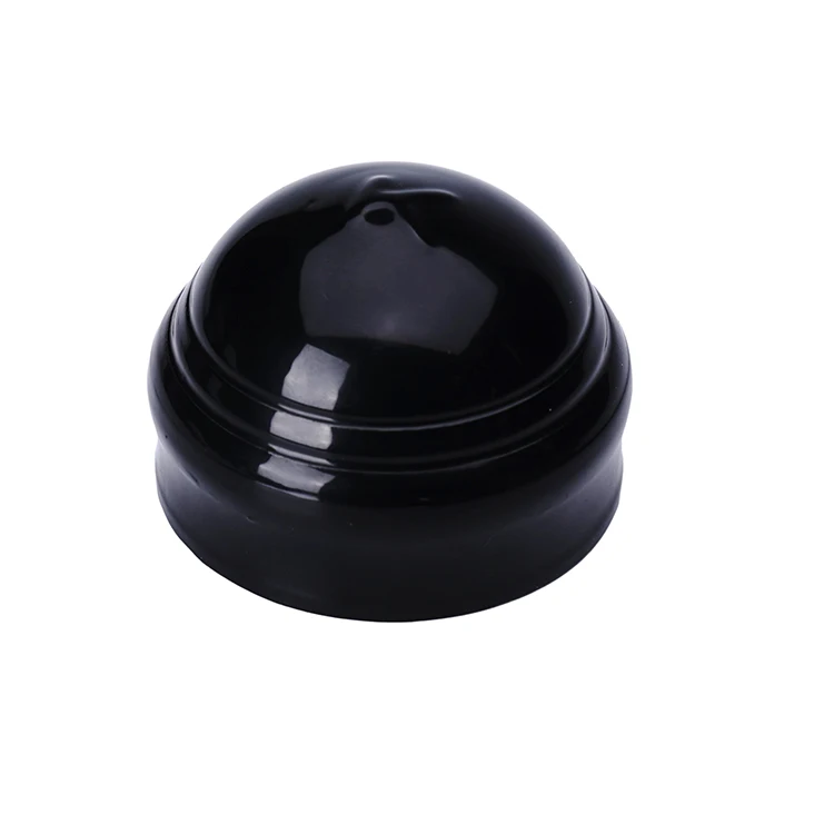 High quality Durable outdoor galvanized steel round dome external fence post cap