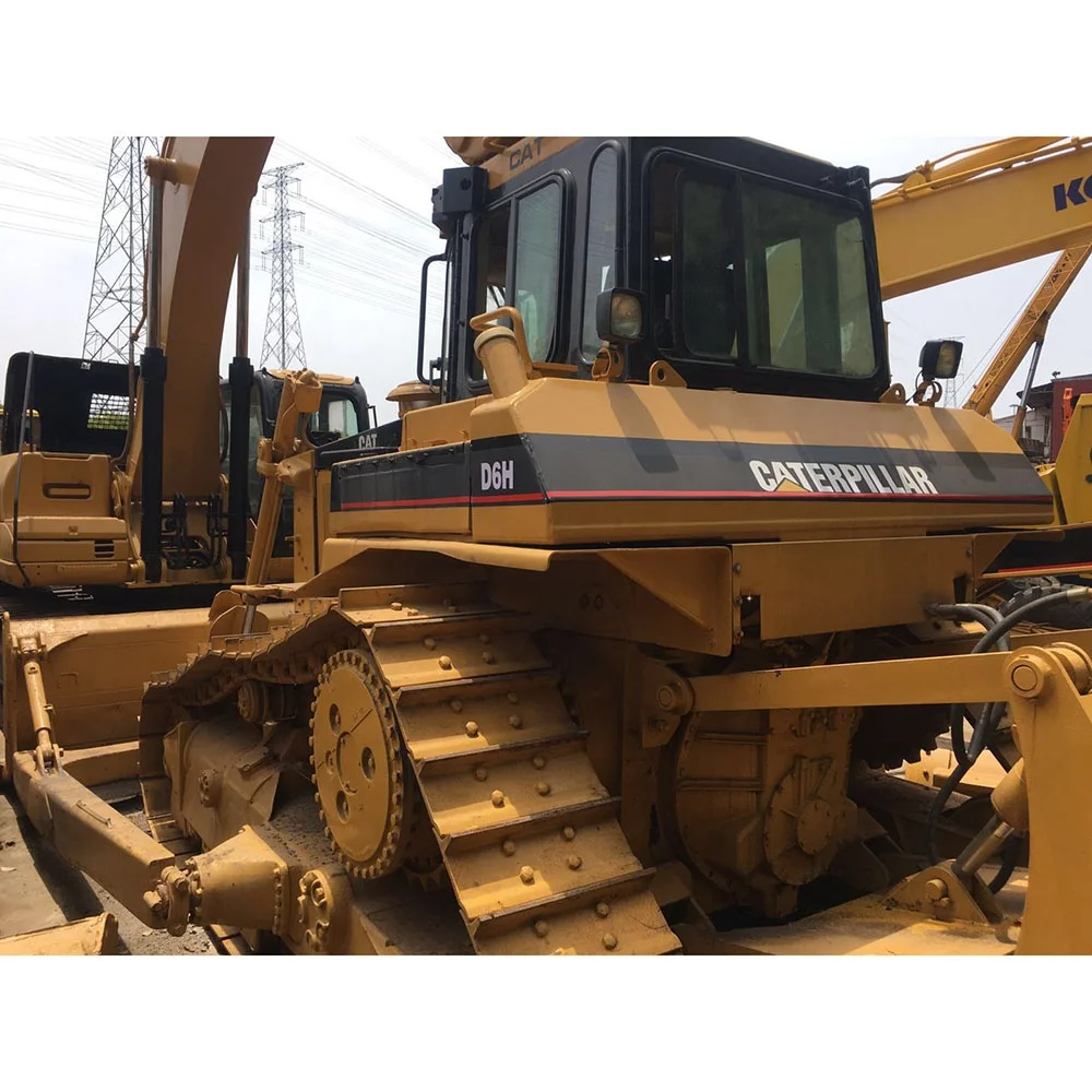 Б/у бульдозер CAT D6H гусеничный гидравлический D3 D4 D5 D6 D7