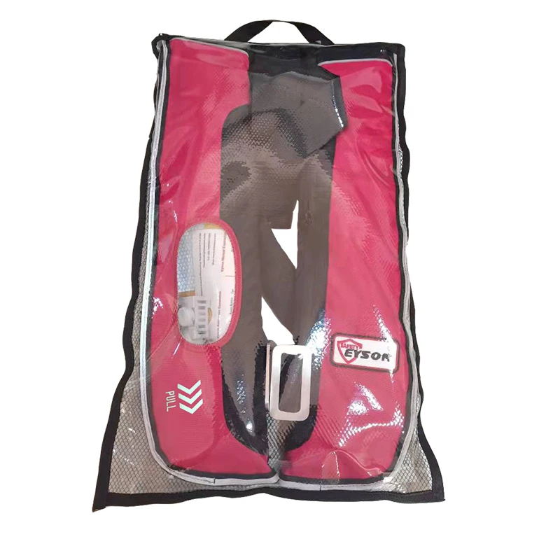 Promotions professinal 150N automatic and manual with light weight sea fishing inflatable life jacket