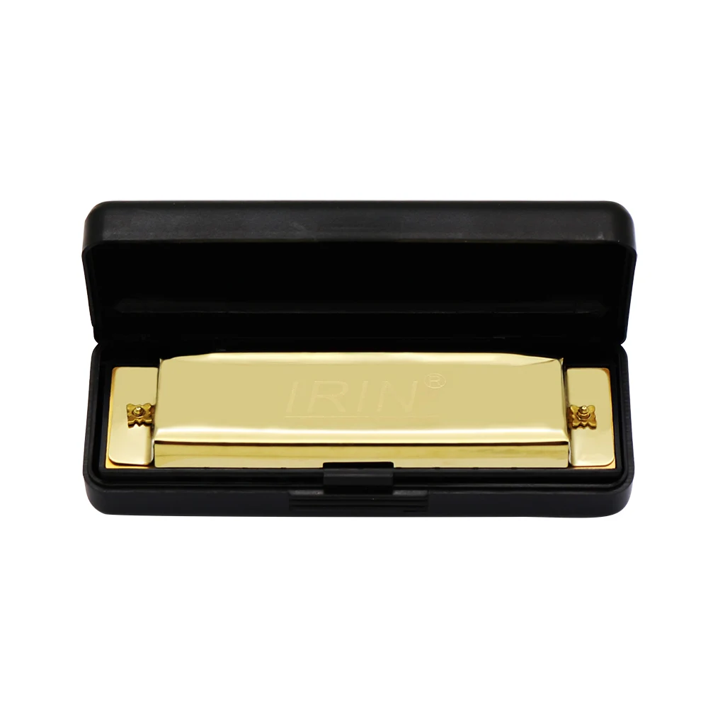  10 Holes 20 Tone Diatonic Blues Harmonica Key of C with Case for Beginner Children