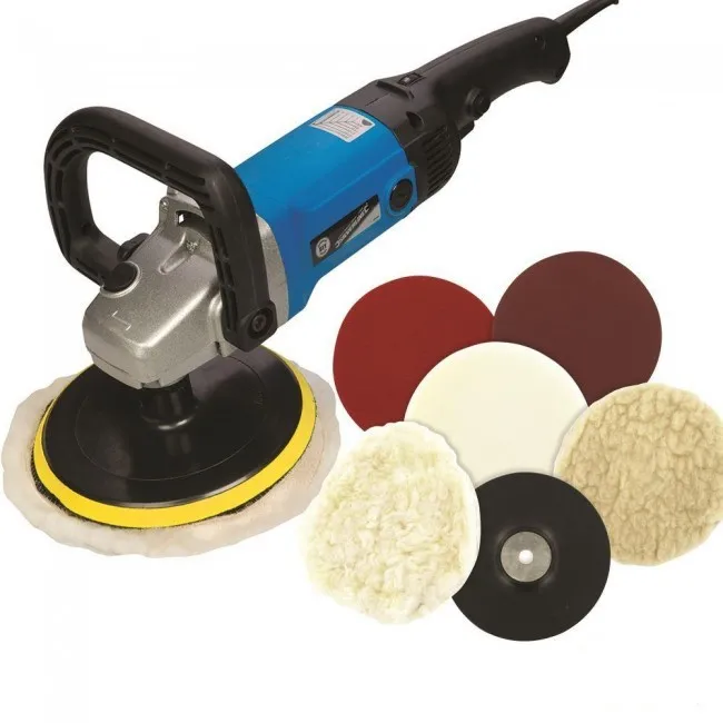 3' Lambs Wool Polishing Pad with Real Lamb Skin Base