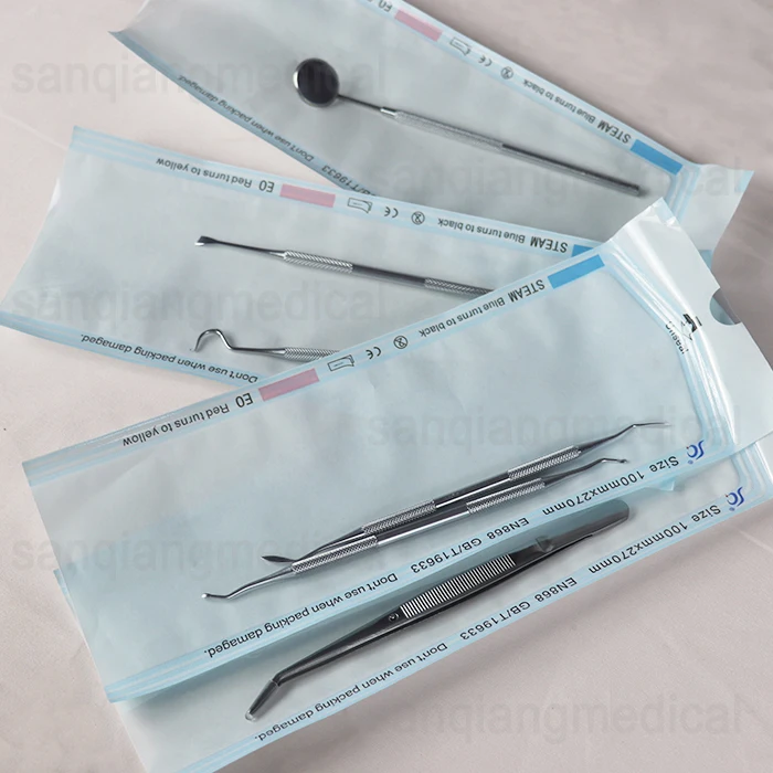 Factory direct selling universal packaging bag for ethylene oxide and steam sterilizer