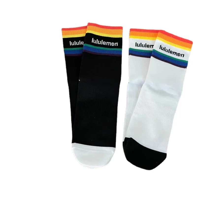 Профессиональные спортивные дышащие быстросохнущие тренировочные носки с логотипом для женщин и девочек