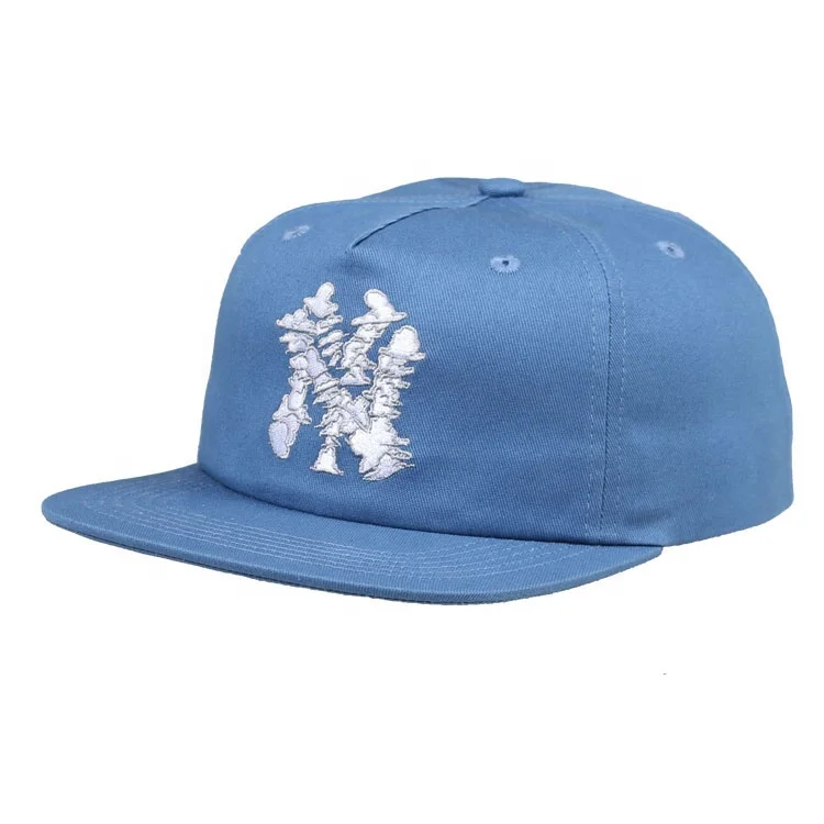 Бейсболка из хлопчатобумажной ткани с индивидуальной вышивкой, 5 панелей, оптовая продажа