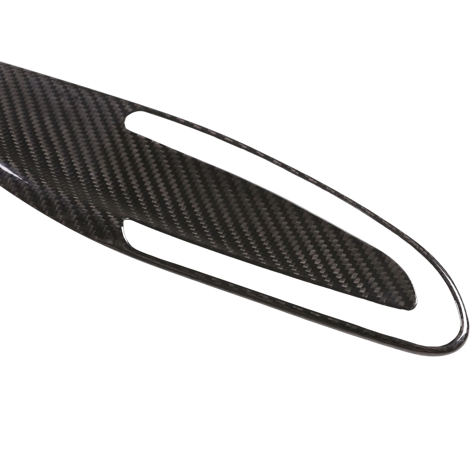 Car carbon fiber refit Inner handle protection decorative cover are suitable for Porsche 718 911 in 2012-2018year
