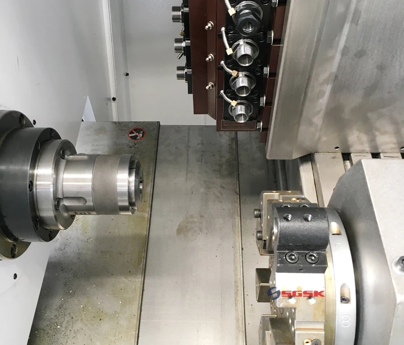 Токарный станок с ЧПУ fanuc CK46D-8 токарный