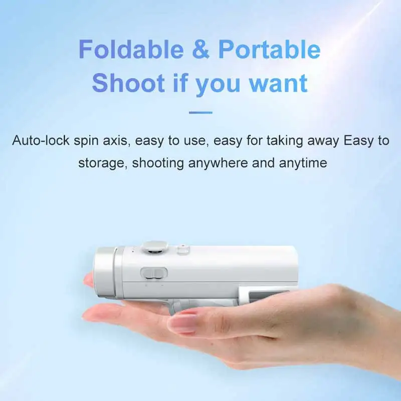 Phone Stabilizers Gimbal Capture Auto Face Tracking Suporte Portal Auto Mobile Cell Stand Handheld Camera Celular Estabilizador