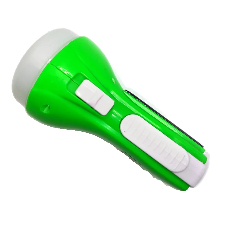 New product small torch 10-100 lumens led low power ABS material hand pressure flashlight for lighting
