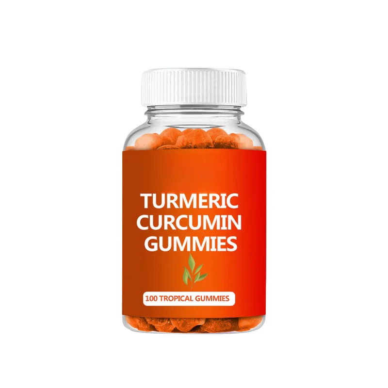 Turmeric Gummy For Natural GMP Certified Gluten-free Non-GMO Organic Turmeric Ginger Gummies