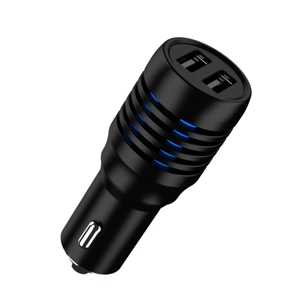 
SIPU Quick Charge 3.0 2 port metal car usb phone charger dual porta usb 