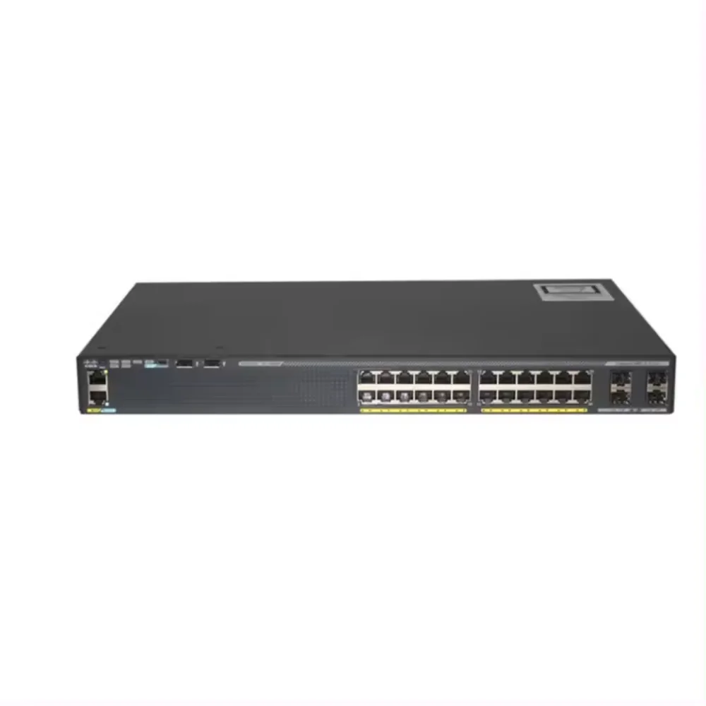 New original 24P Layer 2 Ethernet Gigabit POE Switch WS-C2960X-24PSQ-L with good price in stock