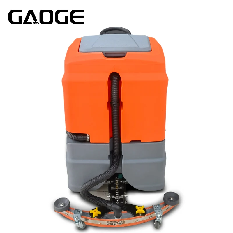 Gaoge F660 Super Clean Ride On Floor Washing Machine Vacuum For Warehouse Workshop Drive Floor Scrubber Cleaning Machine