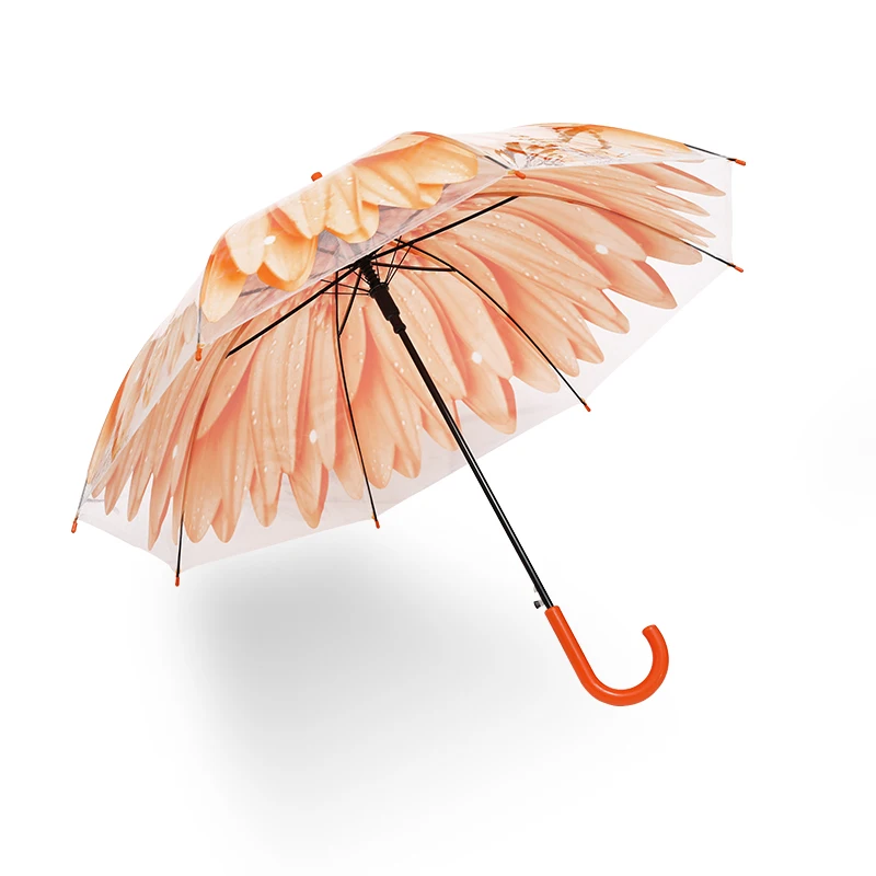 wholesale Clear umbrella transparent shape princess umbrella parasol wedding kid umbrella