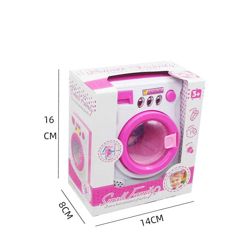 2023 new hot sale Toddler Toys Pretend toy washing machine Electronic Toy for Boy Girl