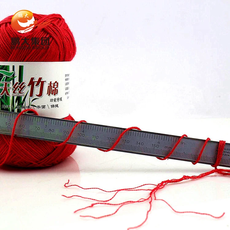  100% handknitting пряжи с вязаным крючком bambo акриловое волокно Тенсел носки из бамбукового