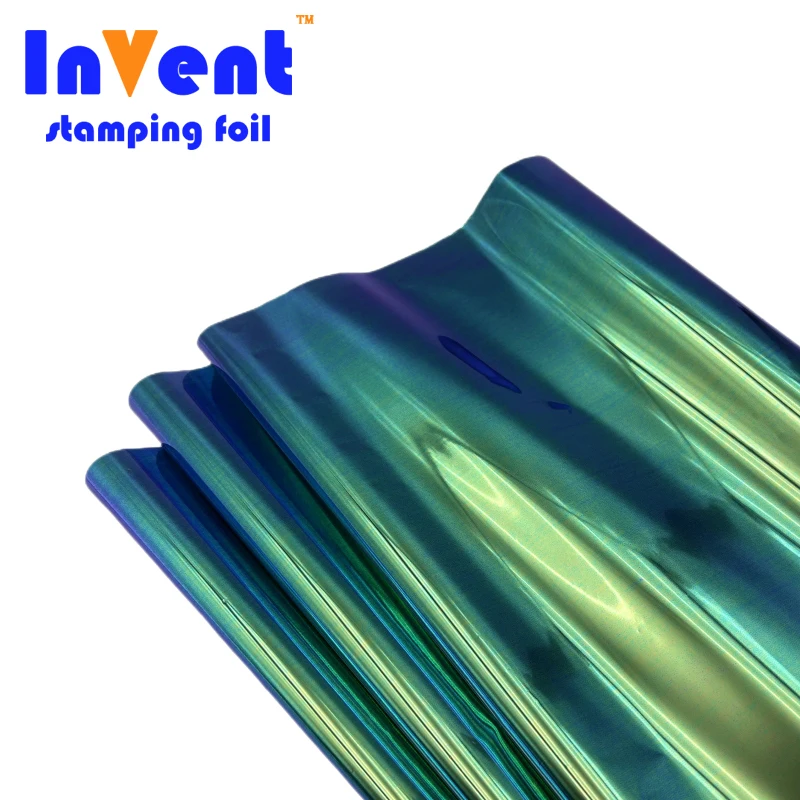 INVENT FOIL Customized Toner Reactive Foil Multifunctional UV Digital Printing  Hot Stamping Foil rolls