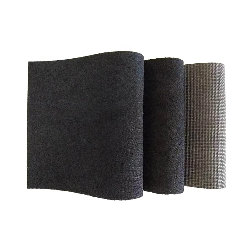2022 hot High Elastic High Friction Neoprene Rubber Sheet Fabric with Cloth Insertion