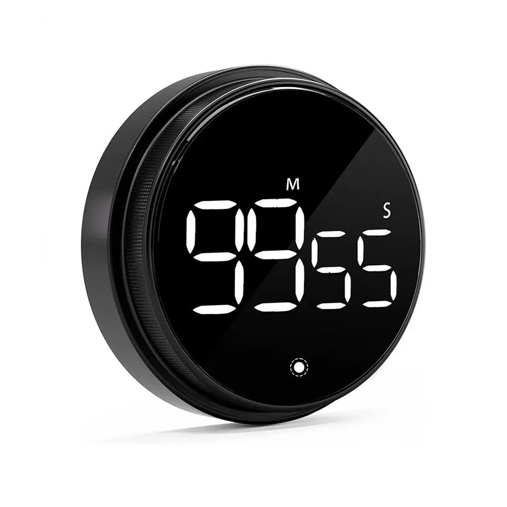 Interval Training LED countdown Stainless steel timer wall mounted gym clock timer