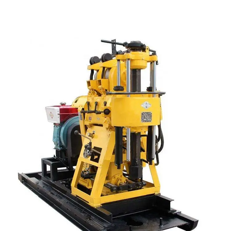 2024 New Technology Geological soil Multiuses 200m small drill well for Mine Exploration deep spt diamond core machine rig