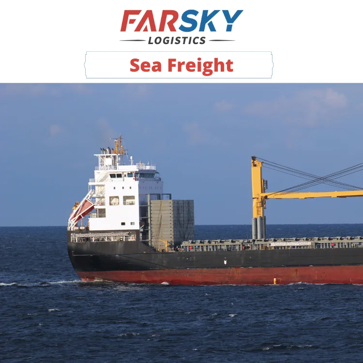 The Lowest Price DDP Sea Shipping Door To Door Large  cargo transportation channel Shipment From China To USA Europe