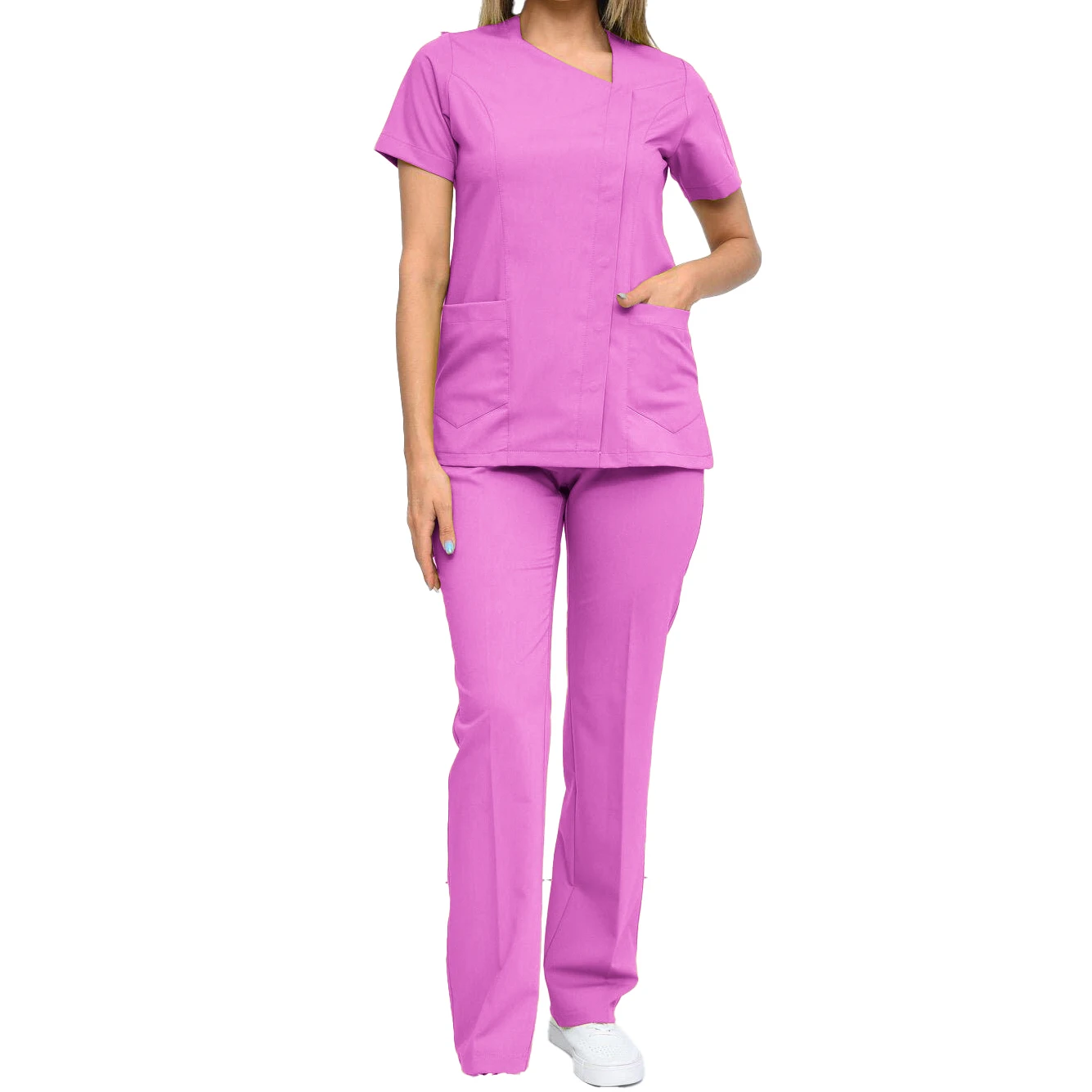 Stylish hospital uniform,scrubs uniforms,nurse uniform Anti-wrinkle Hospital Uniforms