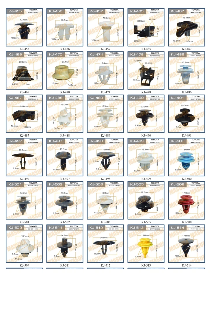 Fasteners chips trim (16)