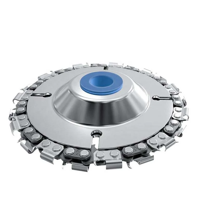 4 Inch Grinder Chain Saw Disc 22 Tooth Abrasive Cut Chainsaw for Woodworking Wood Carving