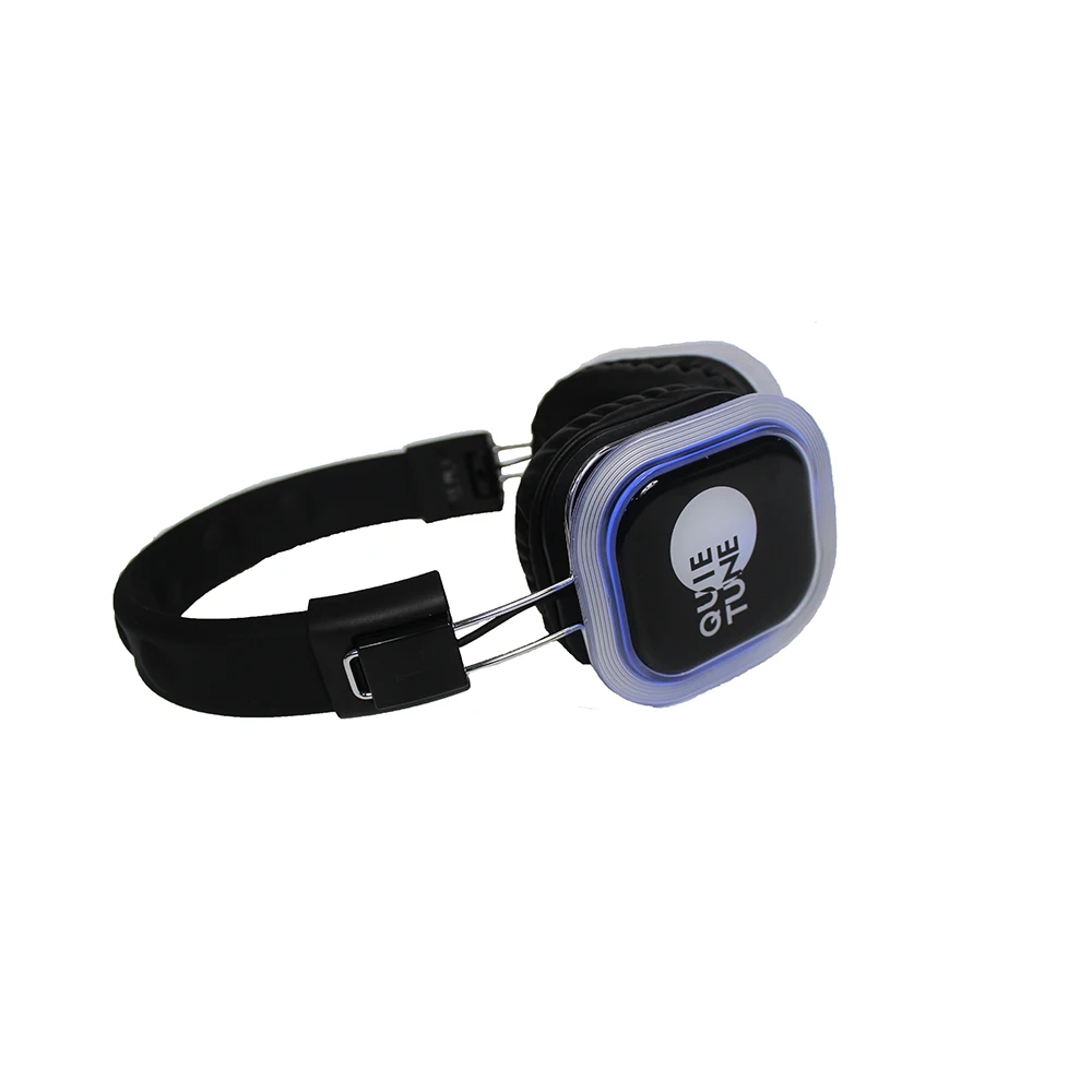 Silent Disco Headphone F39 500M control distance Quiet Party headset Stereo silent disco earphone and transmitter