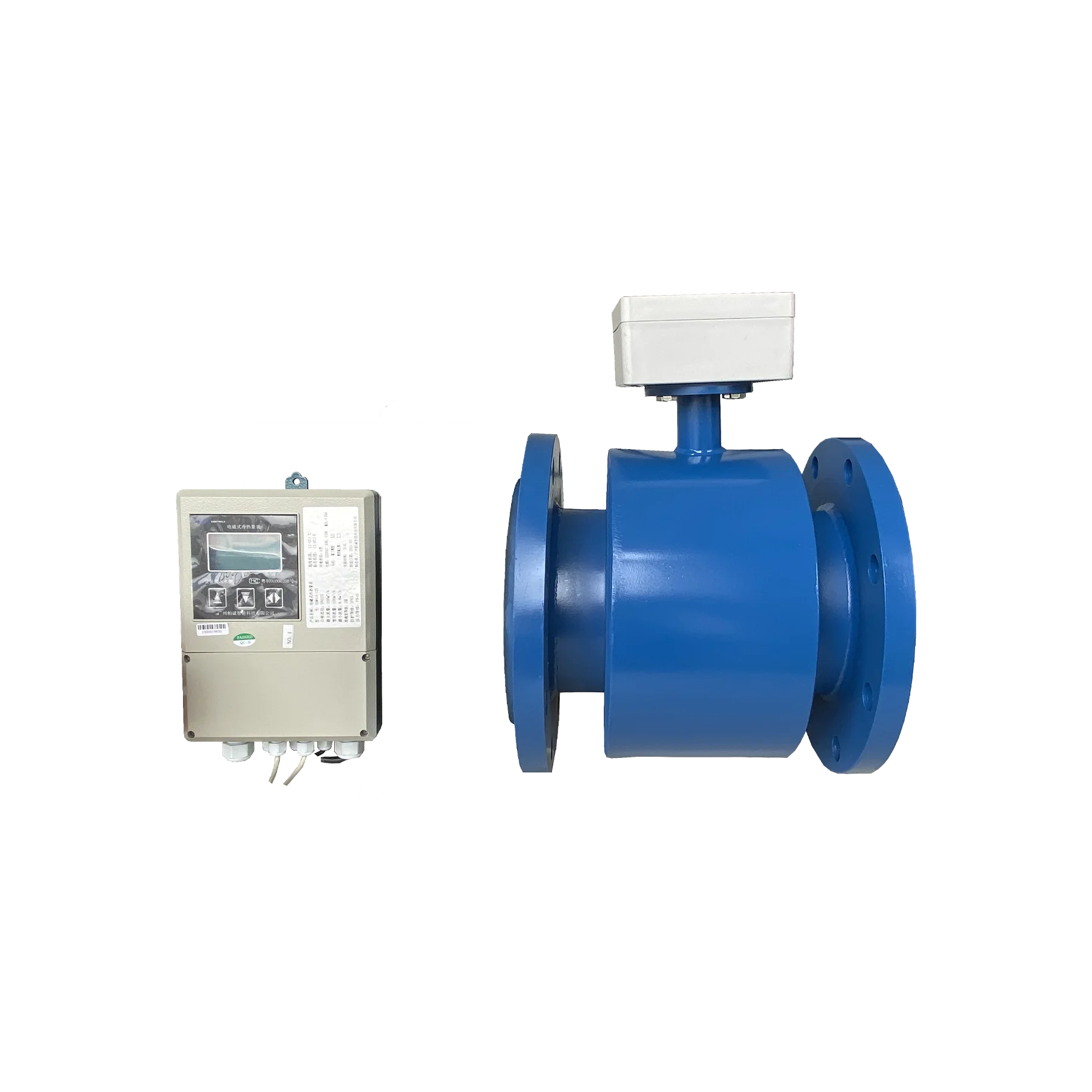 Low-cost industrial chemical wastewater magnetic sewage flow meter liquid control digital water electromagnetic flowmeter