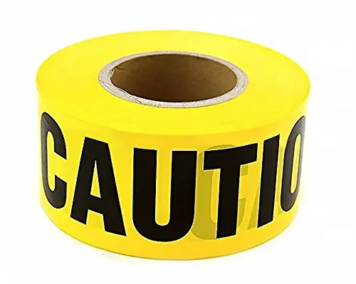 Free Sample High Visibility Caution Tape For Sensitive Crime Scenes