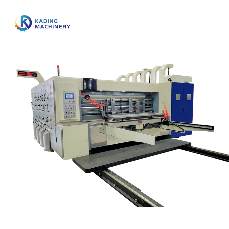 Automatic Free pressure Flexo Printer Slotter Rotary Die Cutter Carton Printing Slotting Die Cutting Machine For CorrugateCarton