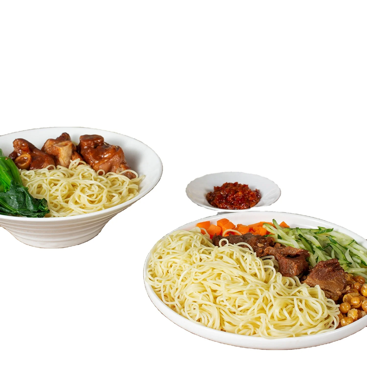 Liji Wholesale High Quality Wheat Flour Noodles Smooth And Chewy Dry Instant Noodles Lo Mein