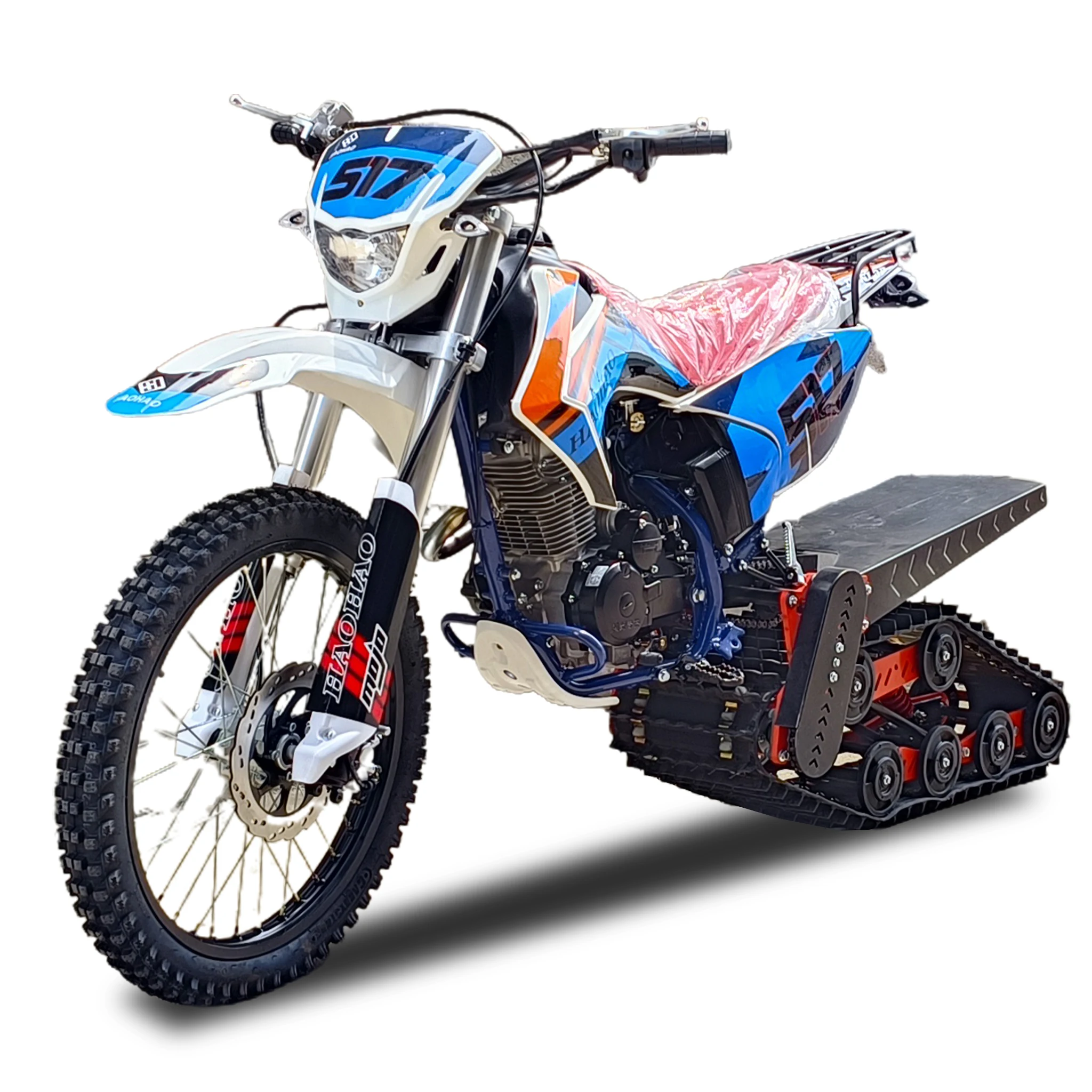 2023 Newest model  250cc snowmobile for adults winter off-road motorcycle  dirt bike for snow  logo customization color optional