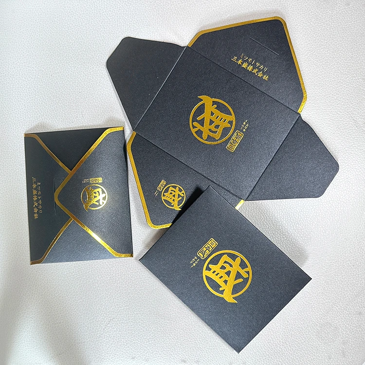 Luxury Color C5 gift card packaging cardboard paper envelope For Wedding Birthday Invitation Holiday