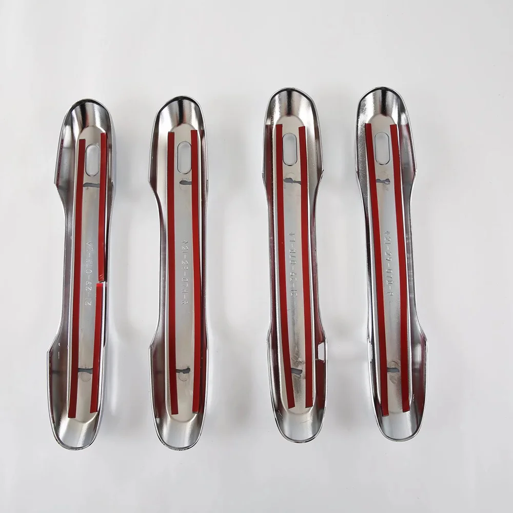 Car Accessories Body Kit Auto Chrome LHD Door Handle Insert Cover For 2022 Lexus NX 260