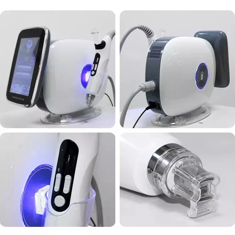 Newest Anti-aging Rf Ems Meso Nano Injector Gun Microcurrent Skin Rejuvenation No-needle Mesotherapy Device For Face