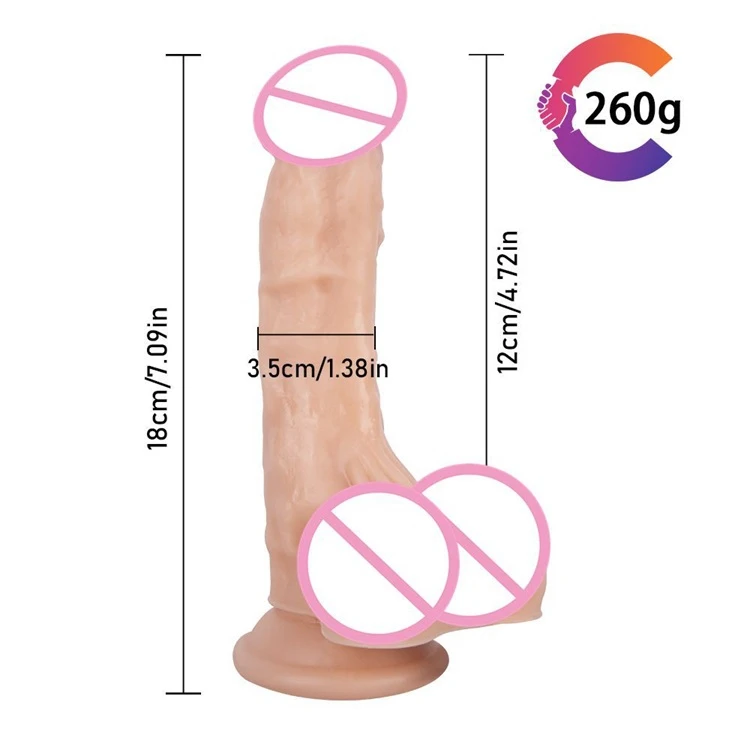 Soft Realistic Huge Penis Cheap Small Anal Dildo PVC Suction Cup Thick Dick Butt Plug Sex Toys Men Women Gay Strapon Cock
