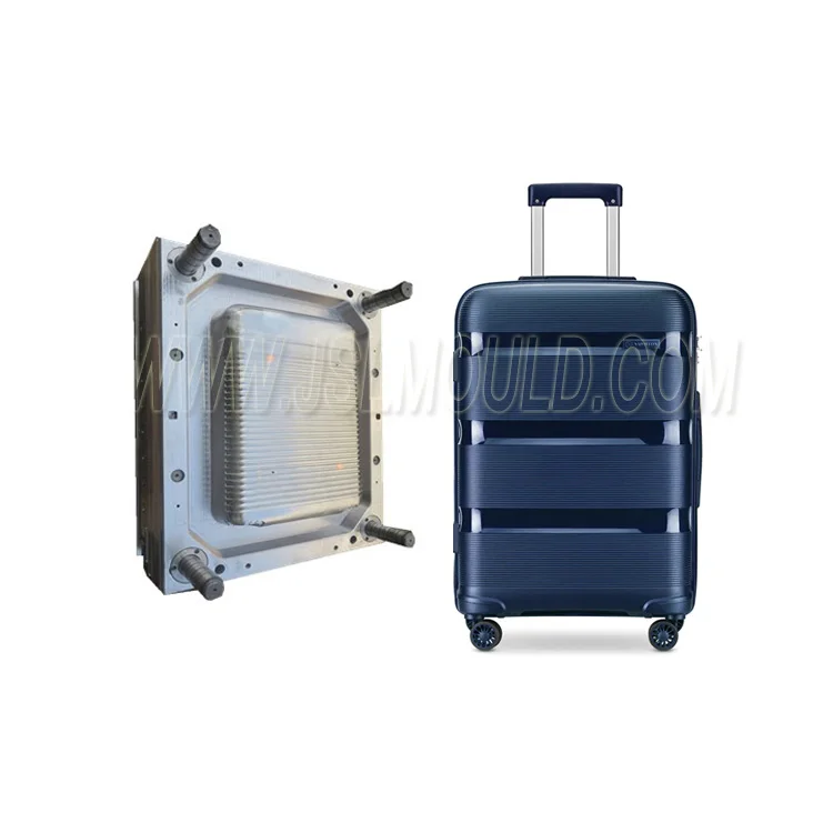 Injection plastic PP suitcase mold