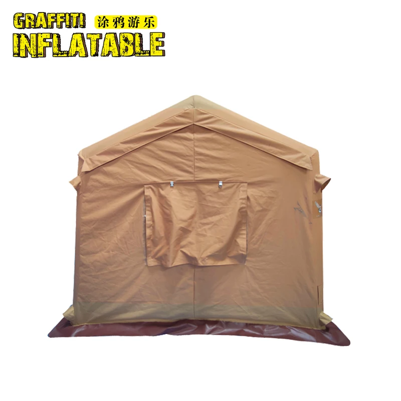 3*4m and Custom design hiking travelling large space Convenient Inflatable party camping tent