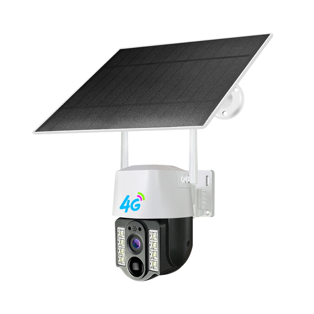 2mp outdoor wireless system solar power security ip camera 4g