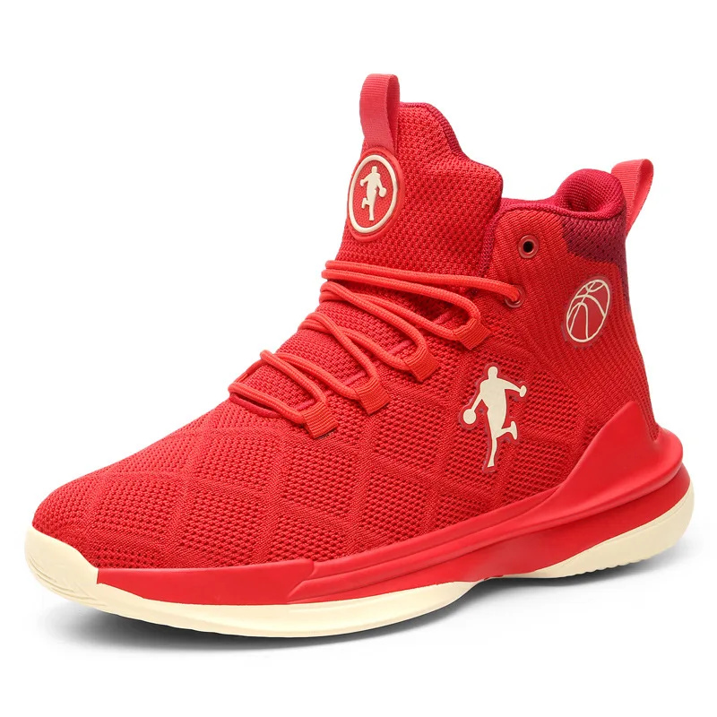 Famous style China factory play ball men and women brand for kids sports basketball shoes for sneaker