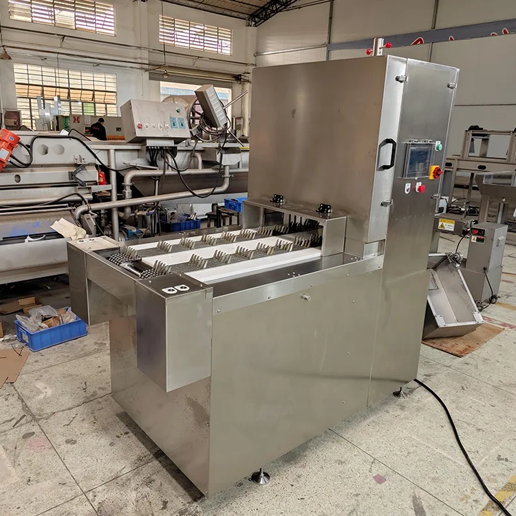 Heavy duty automatic bone saw machine for cutting frozen meat