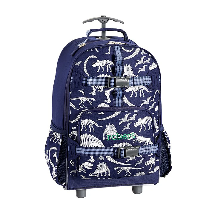 heavy duty trolley rolling cartoon cute kids back to school luggage case teens kids trolley luggage school bag for girls & boys