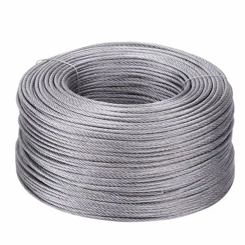 Factory direct sales of stainless steel wire ropes with complete specifications (1.2/1.5/2/3/5/6/8mm)