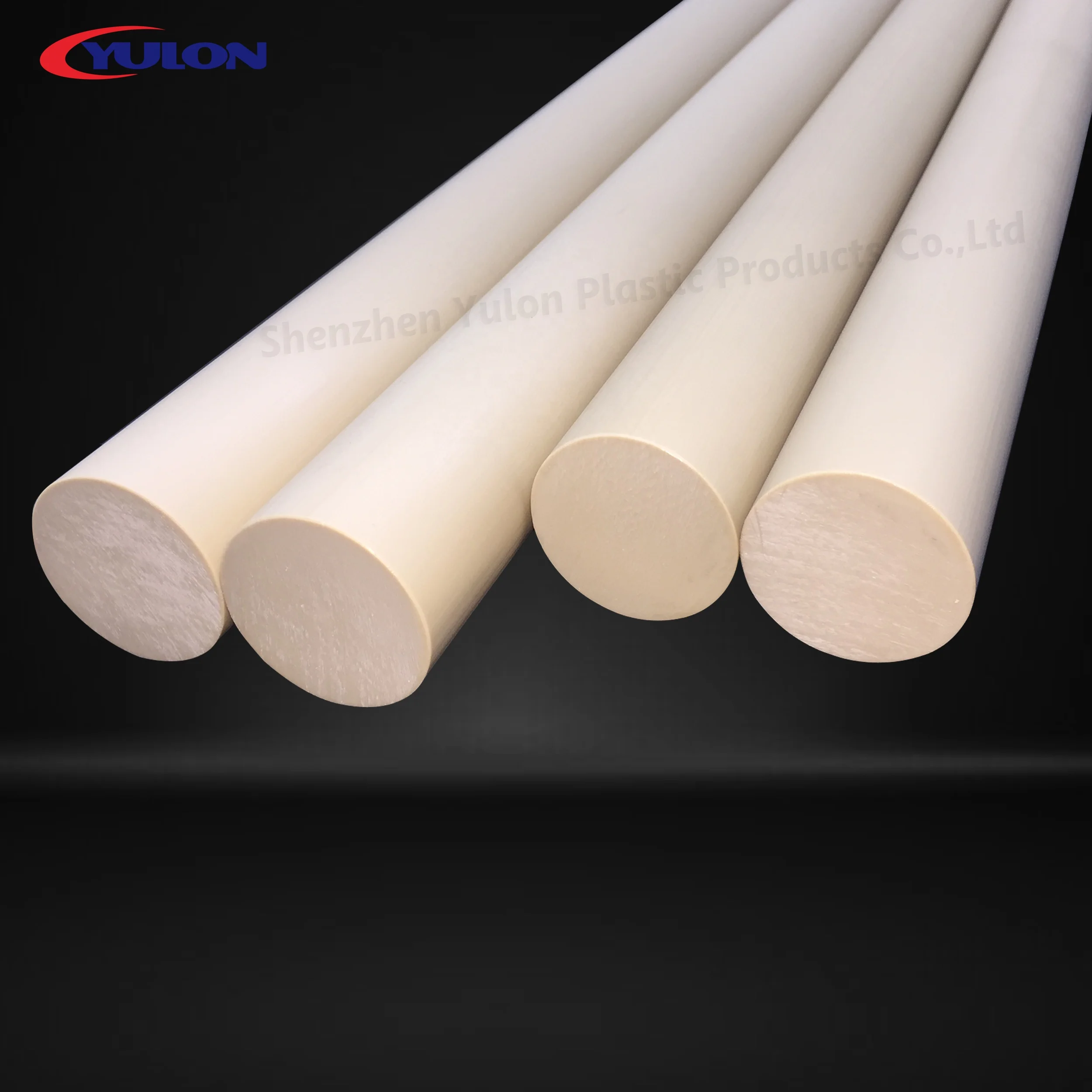 Plastic Stocks cnc machining peek rod plastic part