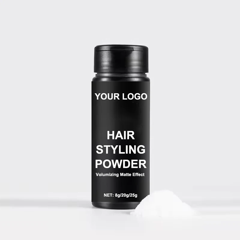 BARBER Hot Sale MATTE no shine strong medium hold hair texture wax styling powder for men