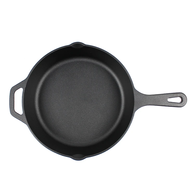 Hot sale Anti-rust Pre-Seasoned Cast Iron Skillet 3-Piece Chef Set