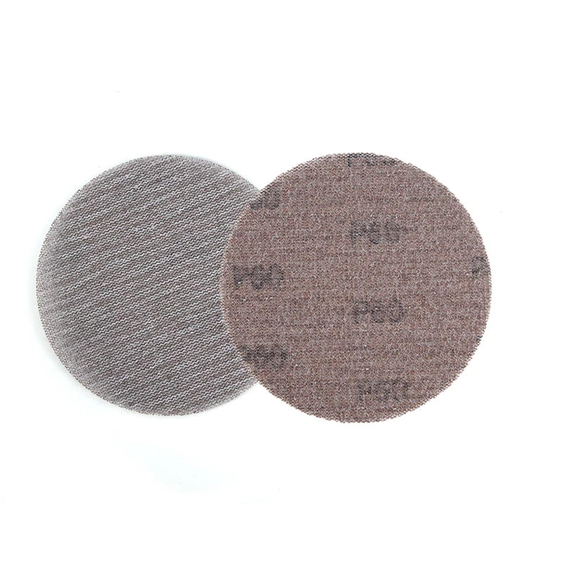 Silicon Carbide Mesh Round Washable Sanding Discs 150mm 125mm Hook & Loop Dust Free Sand Disc 80 Grit Screen Abrasive Discs