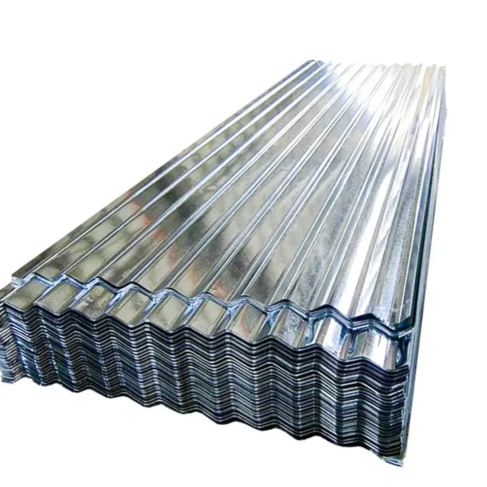 A36 Q235 Metal Siding Ppgi Corrugated Galvanized Steel Sheet Roofing Panel Zinc Roofing Sheets
